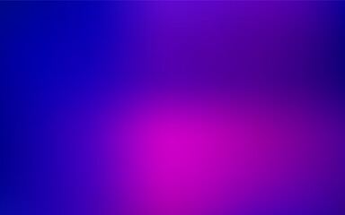Dark purple, pink vector gradient blur background.
