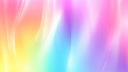 Obraz premium Colorful Gradient Background With Rainbow Hues Blending In A Soft, Dreamy Atmosphere
