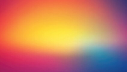 Obraz premium Vibrant Gradient Background Showcasing Blurred Rainbow Colors Transitioning From Warm to Cool Tones