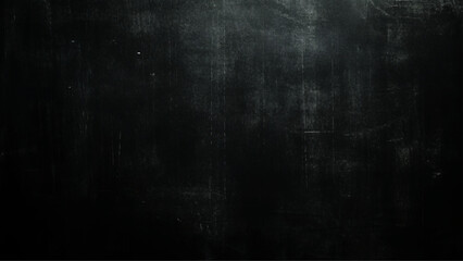 Black brick walls background and texture. The texture of the brick is black. Black rough concrete wall wide texture - dark grunge background