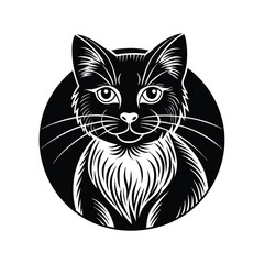 Cat Silhouette Vector