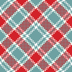 Tartan Plaid Seamless Pattern. Gingham Patterns. Traditional Scottish Woven Fabric. Lumberjack Shirt Flannel Textile. Pattern Tile Swatch Included.