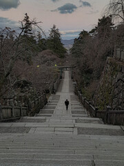 stairway to heaven, Kotohira, Japan