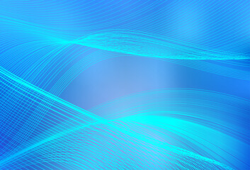 Light BLUE vector blurred template.