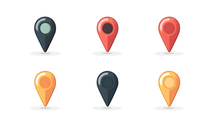 Flag of world. Vector icons