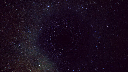 3D manual rendering abstract blue fractal light background. Its not AI Generatd illustration.