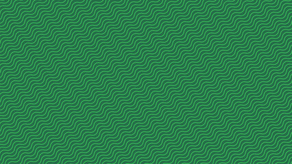 Green wave lines pattern abstract background vector image for backdrop or fabric style