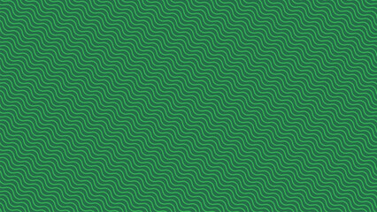 Green wave lines pattern abstract background vector image for backdrop or fabric style
