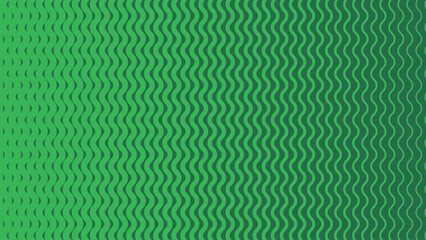 Green wave lines pattern abstract background vector image for backdrop or fabric style