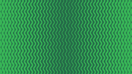 Green wave lines pattern abstract background vector image for backdrop or fabric style