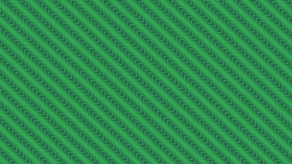 Green wave lines pattern abstract background vector image for backdrop or fabric style