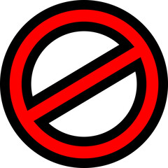 Ban Sign