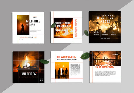 Social Media Layouts For News Broadcasters