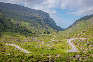 Hollywood, Ireland - June 8 2024 "Gap of Dunloe in west Ireland"