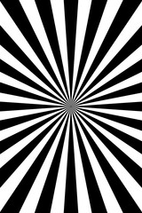 Black and white sunburst background vector design. comic background with retro rays.Sunburst Pattern Background.