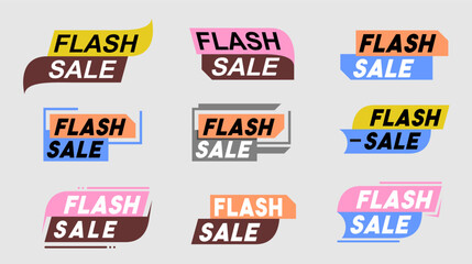 Obraz premium Sale tags banners. Vector illustration. Set of discount labels. Special offer.