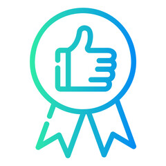 recommended Gradient icon