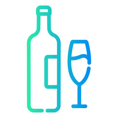 wine Gradient icon