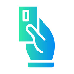 credit card Gradient icon