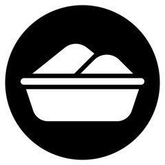 flour glyph icon