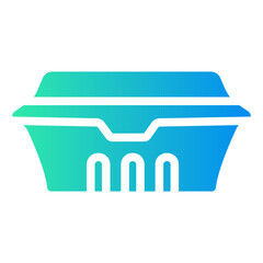 lunch box Gradient icon