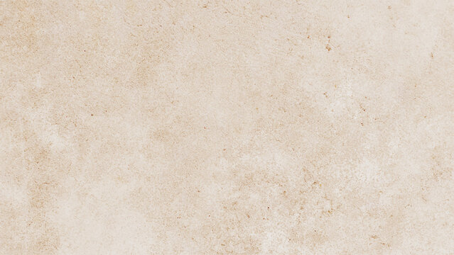 Vector watercolor art background. Cream concreted wall for interiors or outdoor exposed surface polished concrete. Cement have sand and stone of tone vintage