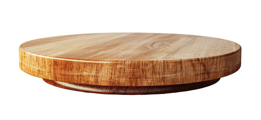 Wooden round podium for cosmetic product display or Winner