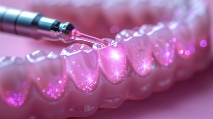 Laser Gum and Teeth Treatment The concept of laser therapy and gum and teeth treatment