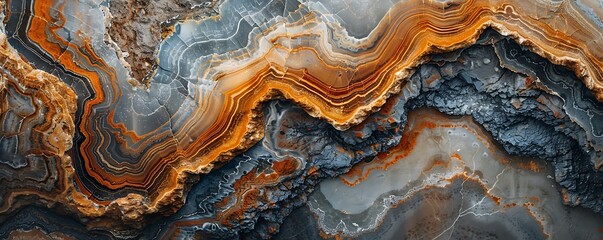 Obraz premium Exotic Stone with Luxurious Textures and Colors