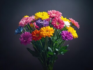 Obraz premium Colorful flower arrangement