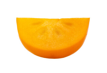 ripe persimmons isolated on transparent png