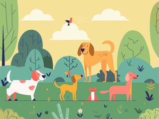 Fototapeta premium Animal Communication: Unveiling the Secrets of Nature's Silent Symphony