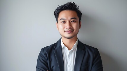 Smiling Businessman Portrait