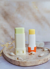 Sunscreen spf cream stick . Sun Protection Cream
