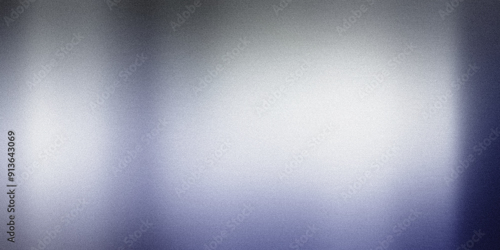 Poster shimmering silver background with abstract grainy texture and reflective light