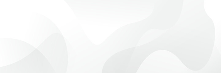 Abstract white Geometric banner design background.