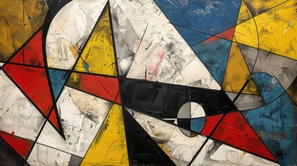 Fototapeta premium Abstract Geometric Background Design