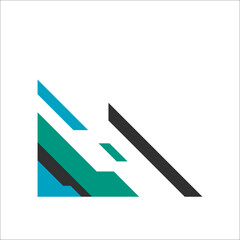 Corner shape abstract modern. Modern geometric background for business presentation. vector illustration