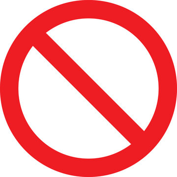 Ban entry or stop sing 