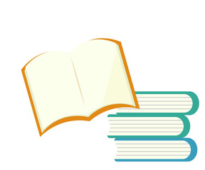 本。ベクターイラスト