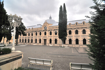 Obraz premium Philharmonic building in the Azerbaijani city of Ganja