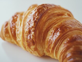 Croissant on Table