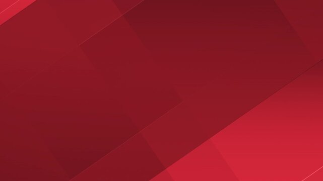 Dark black and red gradient abstract futuristic technology background with modern geometric shapes. Seamless loop video animation