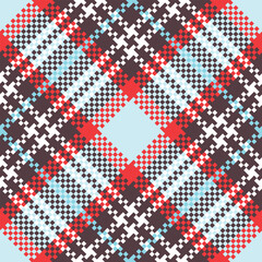 Scottish Tartan Seamless Pattern. Checkerboard Pattern Traditional Scottish Woven Fabric. Lumberjack Shirt Flannel Textile. Pattern Tile Swatch Included.