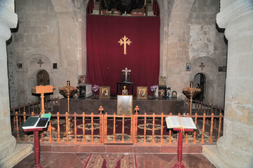 Albanian Chotari or Jotaari church in the town of Nij, Azerbaijan