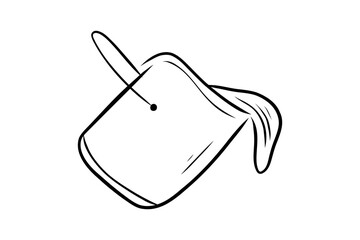 A hand-drawn simple paint bucket. This is good for any project.