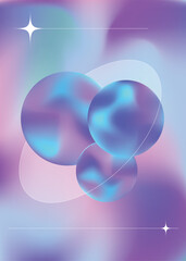 Vertical Vibrant gradient background vector. Abstract trendy modern design wallpaper for landing page, covers, Brochures, flyers, Presentations,Poster, Banners. Vector art illustration.