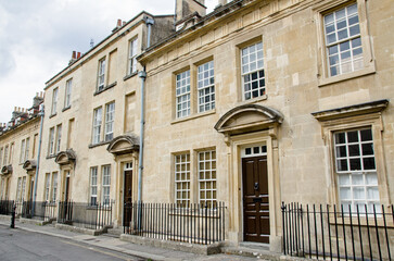 Homes on Beaufort Square, Bath, Somerset
