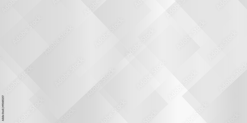 Poster abstract modern white and gray pattern geometric luxury gradient line background random square shape