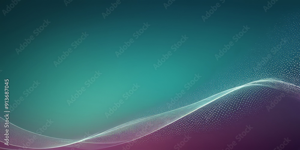 Poster gradient background transitions from deep blue at the top to lighter shade at the bottom, with wavy 